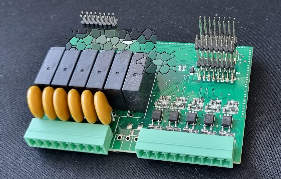 Isolated digital I/O control board