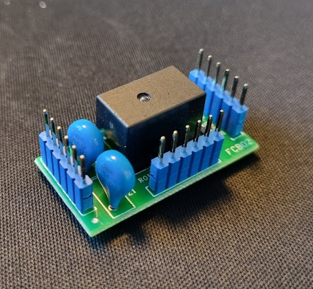 Single channel isolated relay module